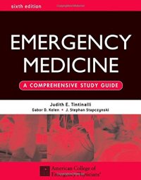 cover of the book Emergency Medicine: A Comprehensive Study Guide 6th edition