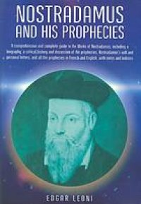 cover of the book Nostradamus and his prophecies