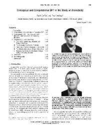 cover of the book Conceptual and Computational DFT in the Study of Aromaticity