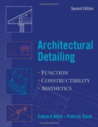 cover of the book Architectural Detailing: Function - Constructibility -  Aesthetics 