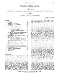 cover of the book Aromaticity and Ring Currents