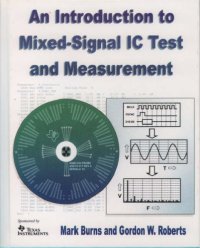 cover of the book An Introduction to Mixed-Signal Test and Measurement