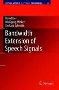 cover of the book Bandwidth Extension of Speech Signals