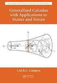 cover of the book Generalized Calculus with Applications to Matter and Forces