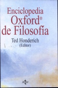 cover of the book Enciclopedia Oxford de Filosofia