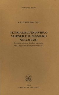 cover of the book Teoria dell'individuo. Stirner e il pensiero selvaggio