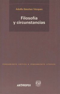 cover of the book Filosofía y Circunstancias