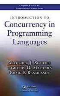 cover of the book Introduction to Concurrency in Programming Languages