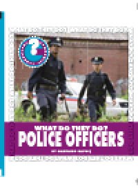 cover of the book What Do They Do? Police Officers