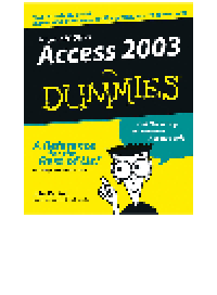 cover of the book Access 2003 For Dummies