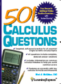 cover of the book 501 Calculus Questions