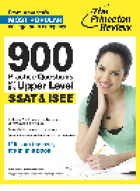 cover of the book 900 Practice Questions for the Upper Level SSAT & ISEE