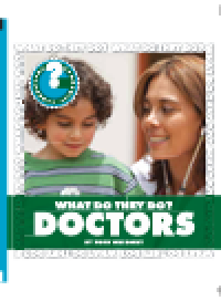 cover of the book What Do They Do? Doctors