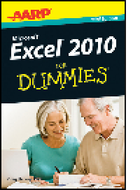 cover of the book AARP Excel 2010 For Dummies