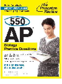 cover of the book 550 AP Biology Practice Questions