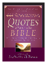 cover of the book 444 Surprising Quotes About the Bible. A Treasury of Inspiring Thoughts and Classic Quotations