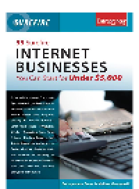 cover of the book 55 Surefire Internet Businesses You Can Start for Under $5000