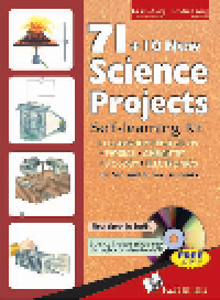 cover of the book 71 + 10 New Science Projects. Self-learning Kit