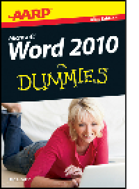 cover of the book AARP Word 2010 For Dummies