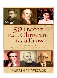 cover of the book 50 People Every Christian Should Know. Learning from Spiritual Giants of the Faith