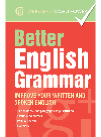 cover of the book Webster's Word Power Better English Grammar. Improve Your Written and Spoken English