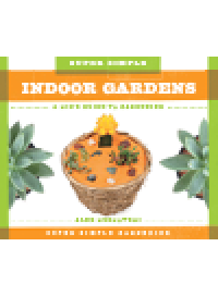 cover of the book Super Simple Indoor Gardens. A Kid's Guide to Gardening