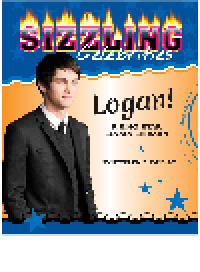 cover of the book Logan!. Rising Star Logan Lerman