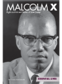 cover of the book Malcolm X. Rights Activist and Nation of Islam Leader