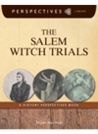 cover of the book The Salem Witch Trials. A History Perspectives Book