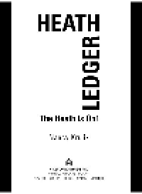 cover of the book Heath Ledger. The Heath Is On!