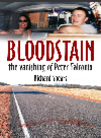 cover of the book Bloodstain. The Vanishing of Peter Falconio