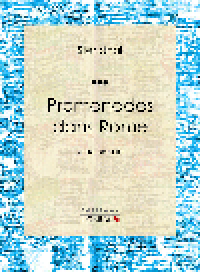 cover of the book Promenades dans Rome. Tome premier