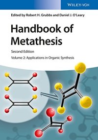 cover of the book Handbook of Metathesis, Volume 2: Applications in Organic Synthesis
