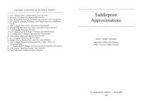 cover of the book Saddlepoint Approximations