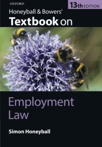 cover of the book Honeyball and Bowers' Textbook on Employment Law