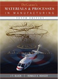 cover of the book DeGarmo's Materials and Processes in Manufacturing