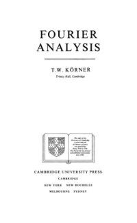 cover of the book Fourier Analysis