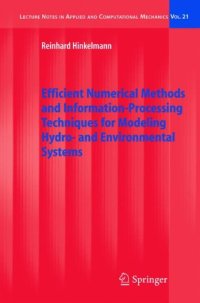 cover of the book Efficient Numerical Methods and Information-Processing Techniques for Modeling Hydro- and Environmental Systems