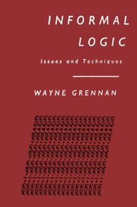 cover of the book Informal Logic: Issues and Techniques