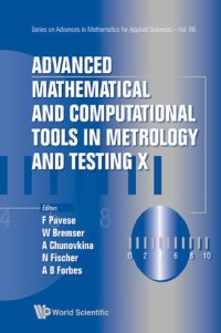 cover of the book Advanced mathematical and computational tools in metrology and testing X