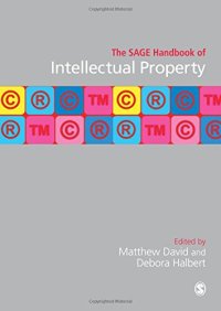 cover of the book The SAGE Handbook of Intellectual Property