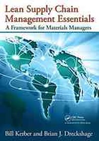 cover of the book Lean supply chain management essentials : a framework for materials managers