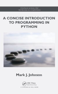 cover of the book A Concise Introduction to Programming in Python