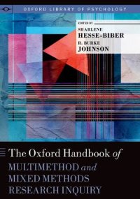 cover of the book The Oxford Handbook of Multimethod and Mixed Methods Research Inquiry