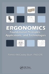 cover of the book Ergonomics : Foundational Principles, Applications, and Technologies