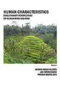 cover of the book Human characteristics : evolutionary perspectives on human mind and kind