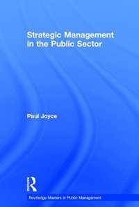 cover of the book Strategic Management in the Public Sector