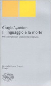 cover of the book Il linguaggio e la morte