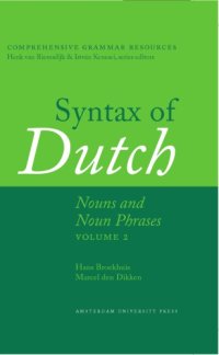 cover of the book Syntax of Dutch: Nouns and Noun Phrases - Volume 2