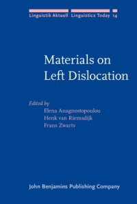 cover of the book Materials on Left Dislocation